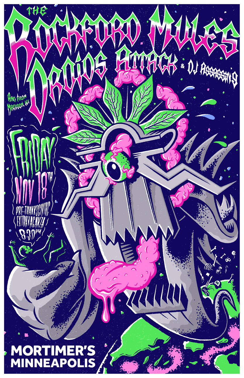 #outhousearts, #gigposter