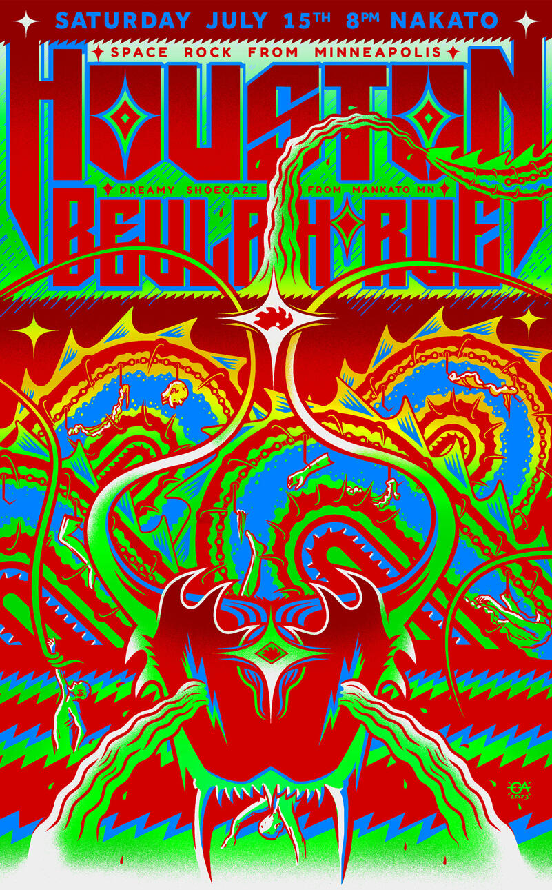 #outhousearts, #gigposter